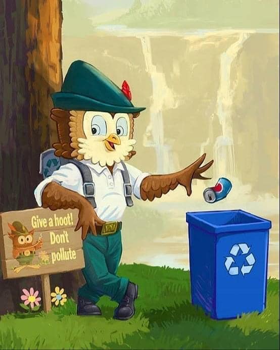 For #AmericaRecyclesDay (and every day) , we encourage you to make like our pal <a href="/WoodsyOwl/">Woodsy Owl</a>. Give a Hoot, Don’t Pollute. Reduce, reuse, and recycle. ♻️ 

Learn more: bit.ly/AmericaRecycle…