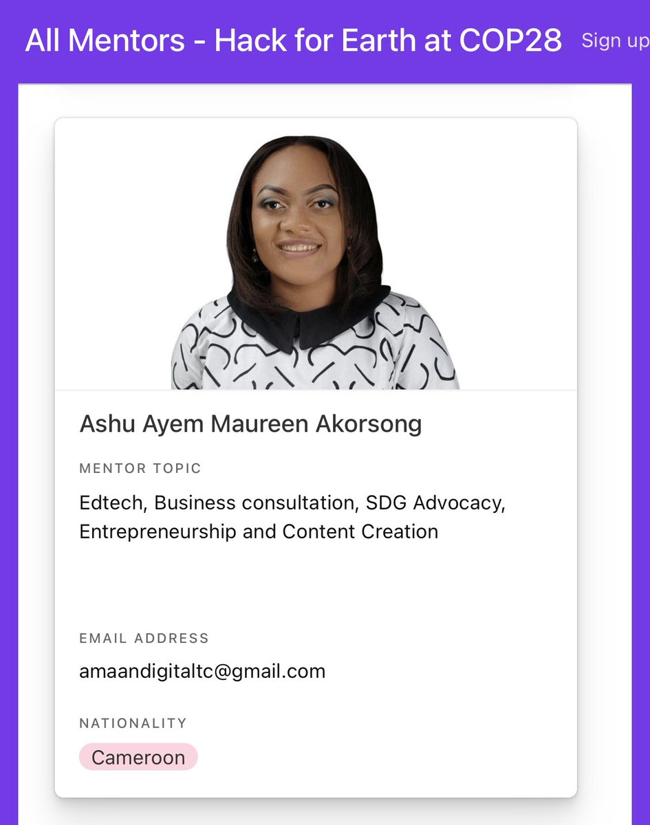 amaan_digital's tweet image. Do you have a project on Climate change and need support to upscale ? @HackforEarth1 Hackathon is your chance.

Our founder is mentor

Good luck
Apply here 👇🏻👇🏻
Mentor - form.typeform.com/to/aZgl40CV?ty…

Solo or team - form.typeform.com/to/z1BVl4dc 

#climatechange #hackforearth #amaanafrica