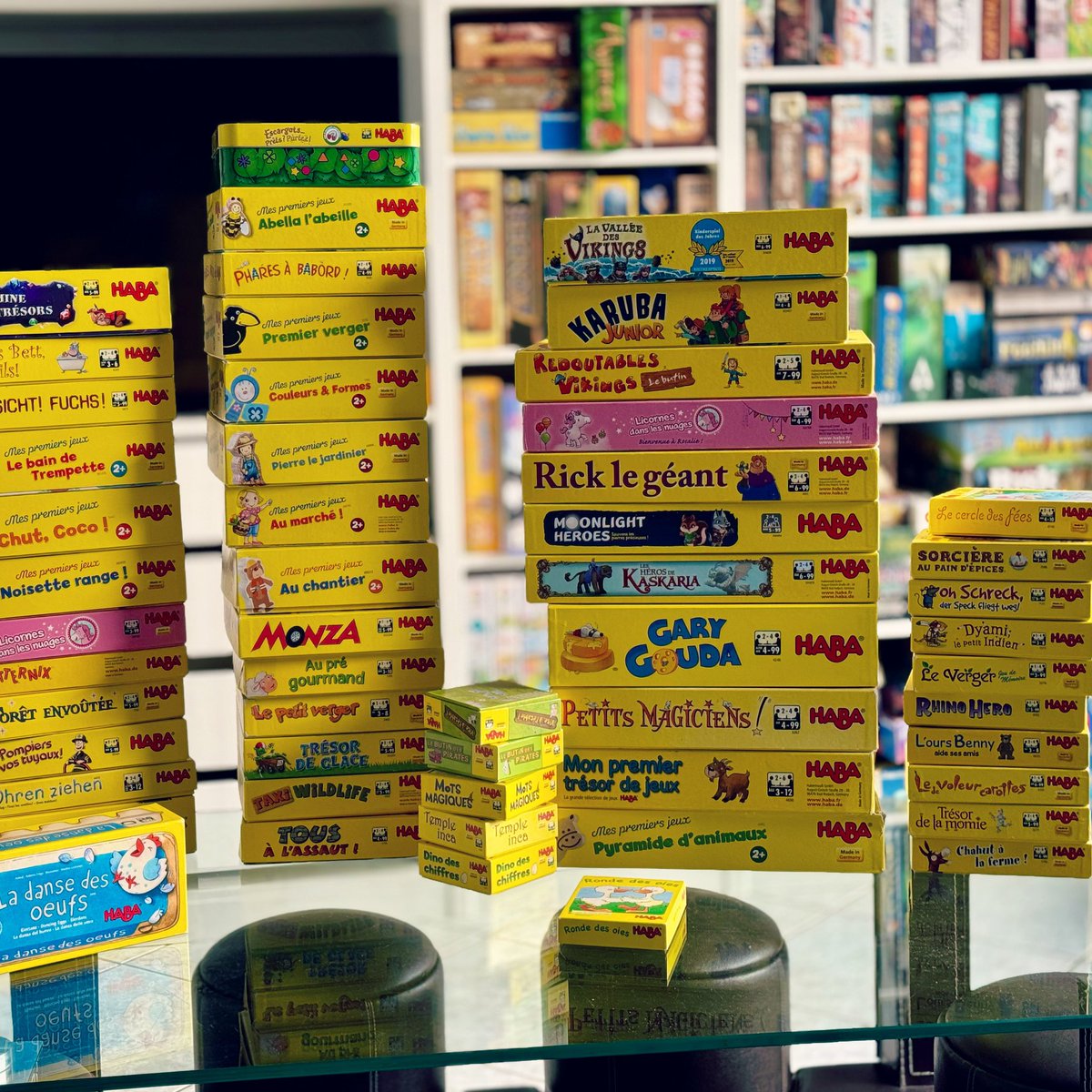 On fête les 30 ans de HABA en France… ça en fait des #j2s. 

L’HABA du moment à la maison est « Licorne dans les nuages » junior se régale ! Ca nous change de Karuba Junior 🏴‍☠️