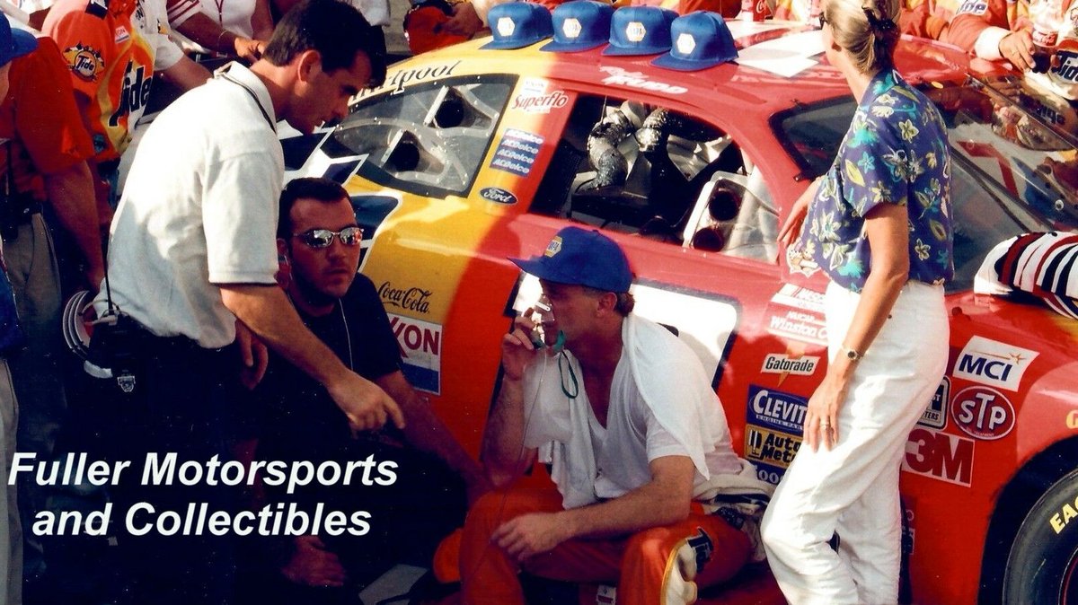 B_RIVETed's tweet photo. @DaleJr @Kenny_Wallace Can't say I did anything to actually earn it (besides scream at a TV), but one of my most prized pieces of @nascar memorabilia... https://t.co/nQo1pzzudY