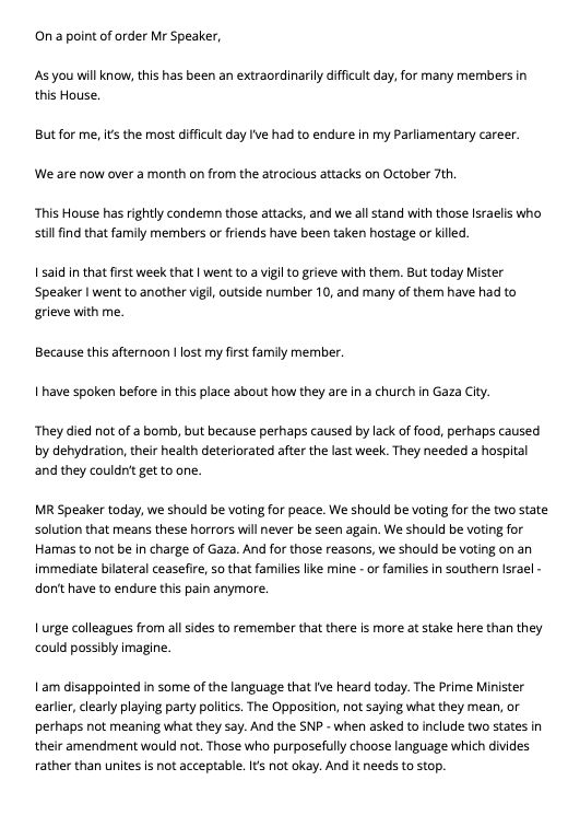LaylaMoran's tweet photo. @LibDems Here is the full statement I was hoping to make in Parliament today: https://t.co/3hXEw2YUYz