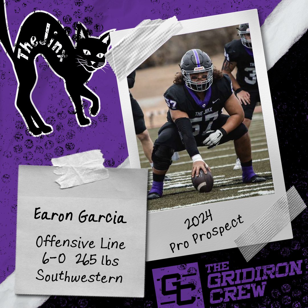 Gridiron_Crew's tweet photo. ⚠️ Attention Pro Scouts, Coaches, and GMs ⚠️

You need to look at 2024 Pro Prospect, Earon Garcia @earongarcia_11, an OL from @BuilderFootball

👀 See our Interview: https://t.co/eVENTKA5Wa

#2024ProProspect #DraftTwitter #NFLDraft #NFL #CFLDraft #CFL #ProFootball 🏈 https://t.co/eKK3Y05xq9