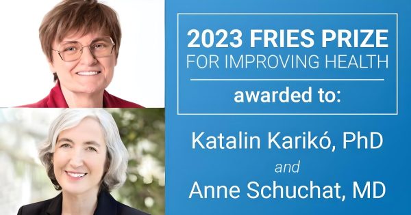 oncodaily's tweet photo. I'm honored to receive the 2023 Fries Prize for Improving Health - @kkariko
https://t.co/Oey9ZVPu2g
#APHA #Cancer #CDCFoundation #OncoDaily #Oncology https://t.co/jMYVUj44Cw