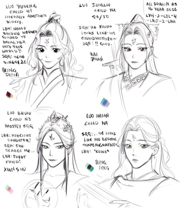 #svsss #bingqiu
Here are bingqiu love children
I do think they have more, I just don't have enough strength to draw 