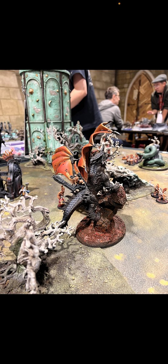 RhysSallabanks's tweet photo. @RussellCroweAOS @campaignrepo @warhammer @Warhammer_AOS Here is a picture of mine, probably not the best. But so agree which how difficult they are to convert. https://t.co/JUl0NlRV81