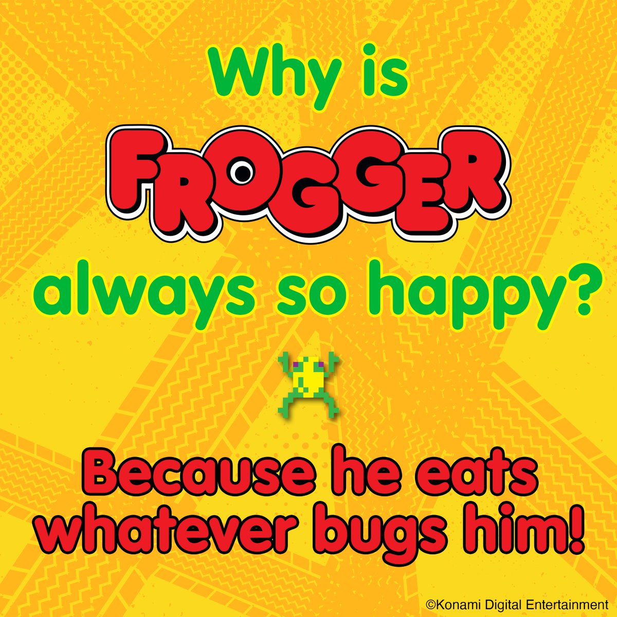 Frogger Official tweet media