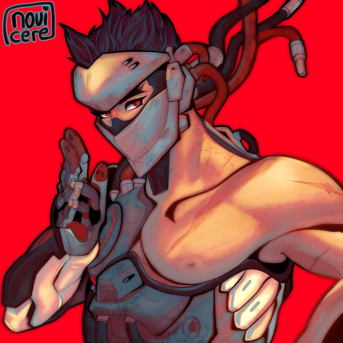 Blackwatch Genji 🐉💕´ v ` #Overwatch #GenjiShimada