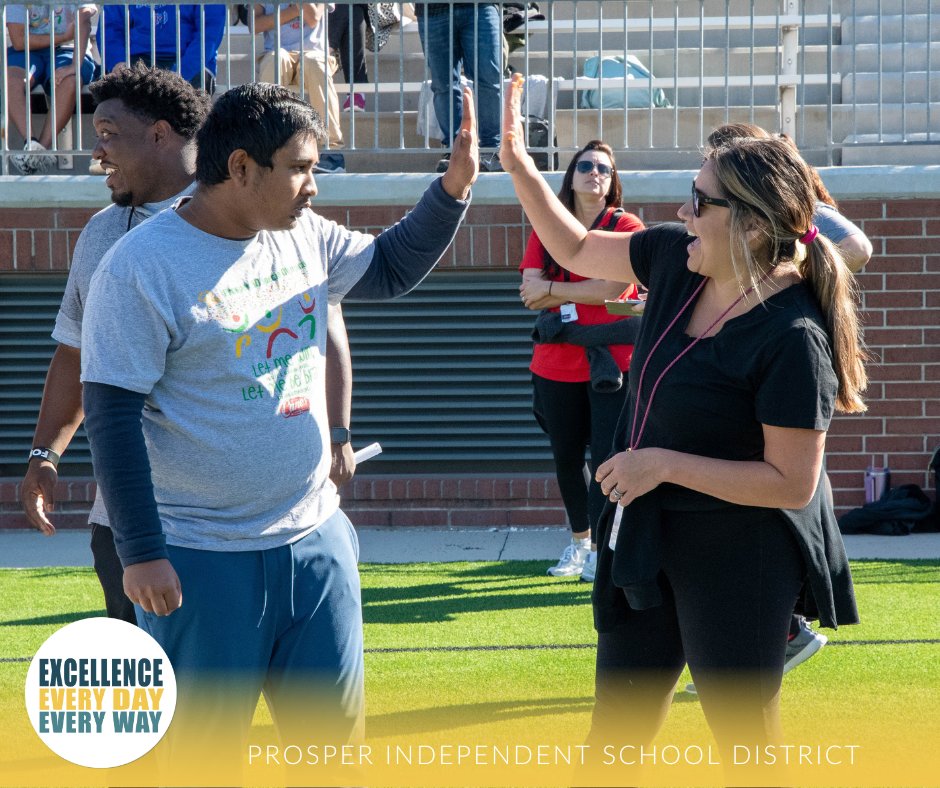 ProsperISD's tweet photo. 🥇Special Olympics held their first ever fall event, Unified Bocce. 🏆Special Olympics athletes and Partners PE students showcased their Bocce skills while competing against students from other districts. It was a day filled with joy, sportsmanship and unforgettable moments.⭐  #ProsperProud