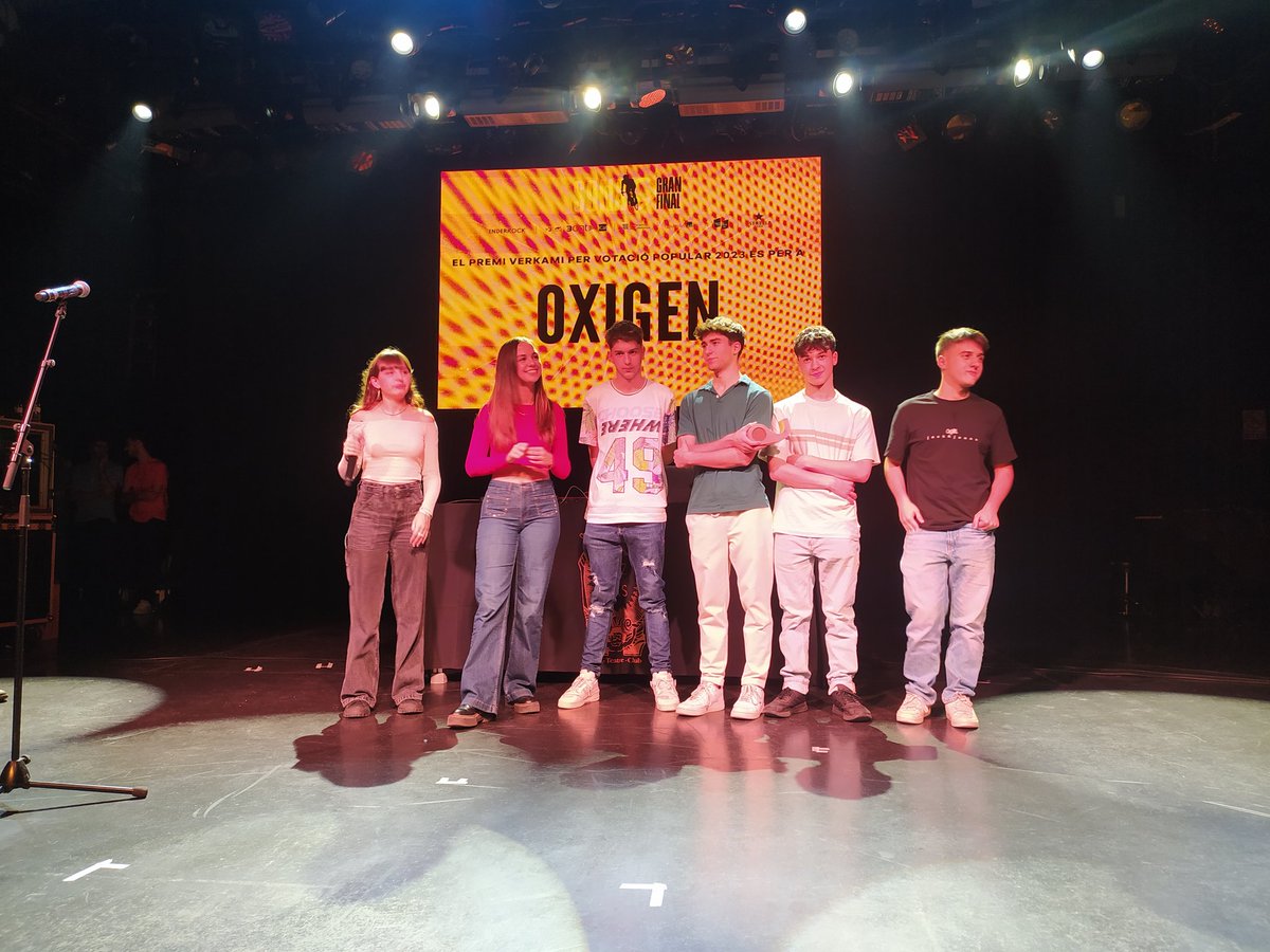 sonanou's tweet photo. El Premi @verkami per votació popular del #23Sona9 és per #Oxigen! https://t.co/1KtwMrukez