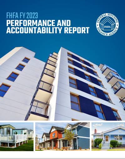 Today, FHFA released its annual Performance and Accountability Report, which details FHFA’s activities as regulator of the Federal Home Loan Bank System and as regulator and conservator of @FannieMae and @FreddieMac during fiscal year 2023. ow.ly/y1mt50Q85QS