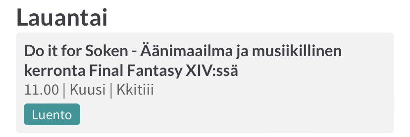 Ei voi muuta sanoa ku APUWA ja tervetuloa kuunteleen frostin lauantaiaamuna ku pillitän eiku—