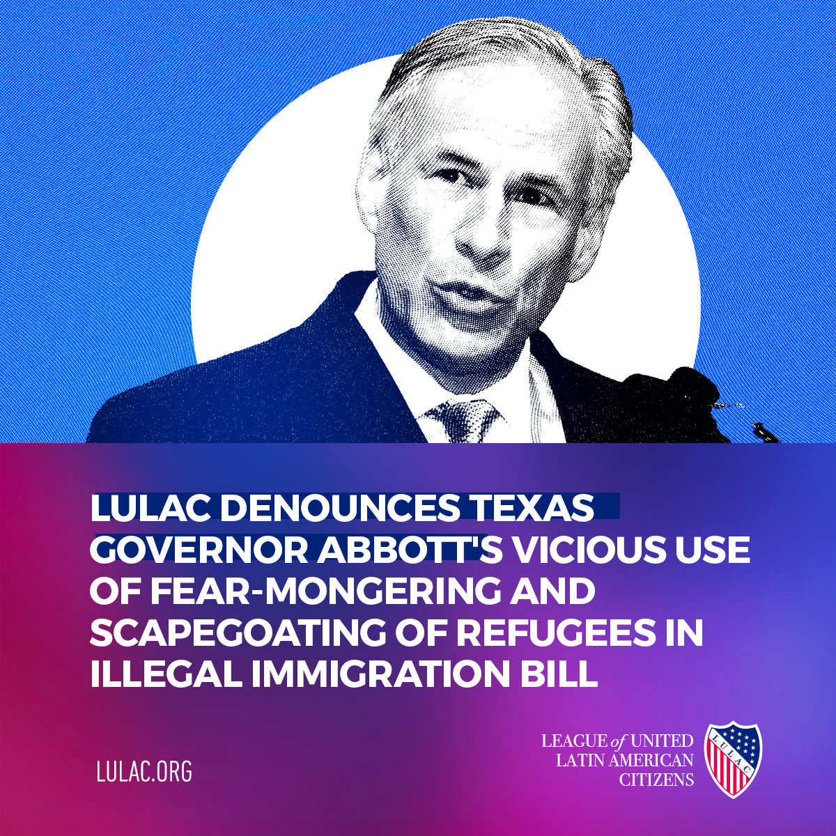 LULAC condemns Texas legislators' malicious and illegal actions, which constitute an outright assault on immigrant rights and our Constitution. Please read the press release at lulac.org/news #Abbott #Texas #LULAC #WashingtonDC #Latinos #Latinas