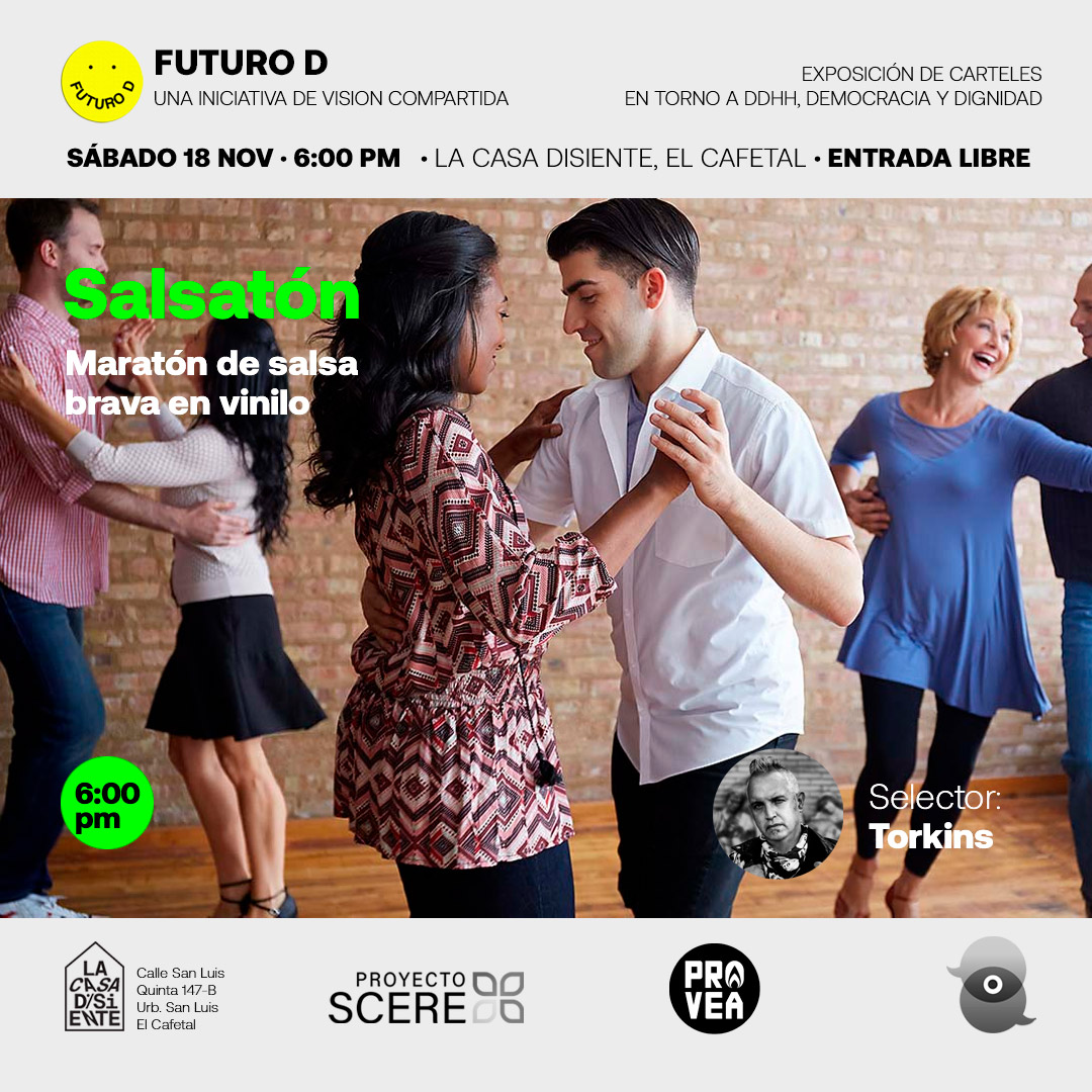 fanzinero's tweet photo. Este sábado 18 de noviembre un maratón de salsa brava para bailar, sonando en discos Lp seleccionados por @torkins. A partir de las 6 pm en La Casa Disiente https://t.co/SfC7RmryEn https://t.co/UDeRNjwmGI