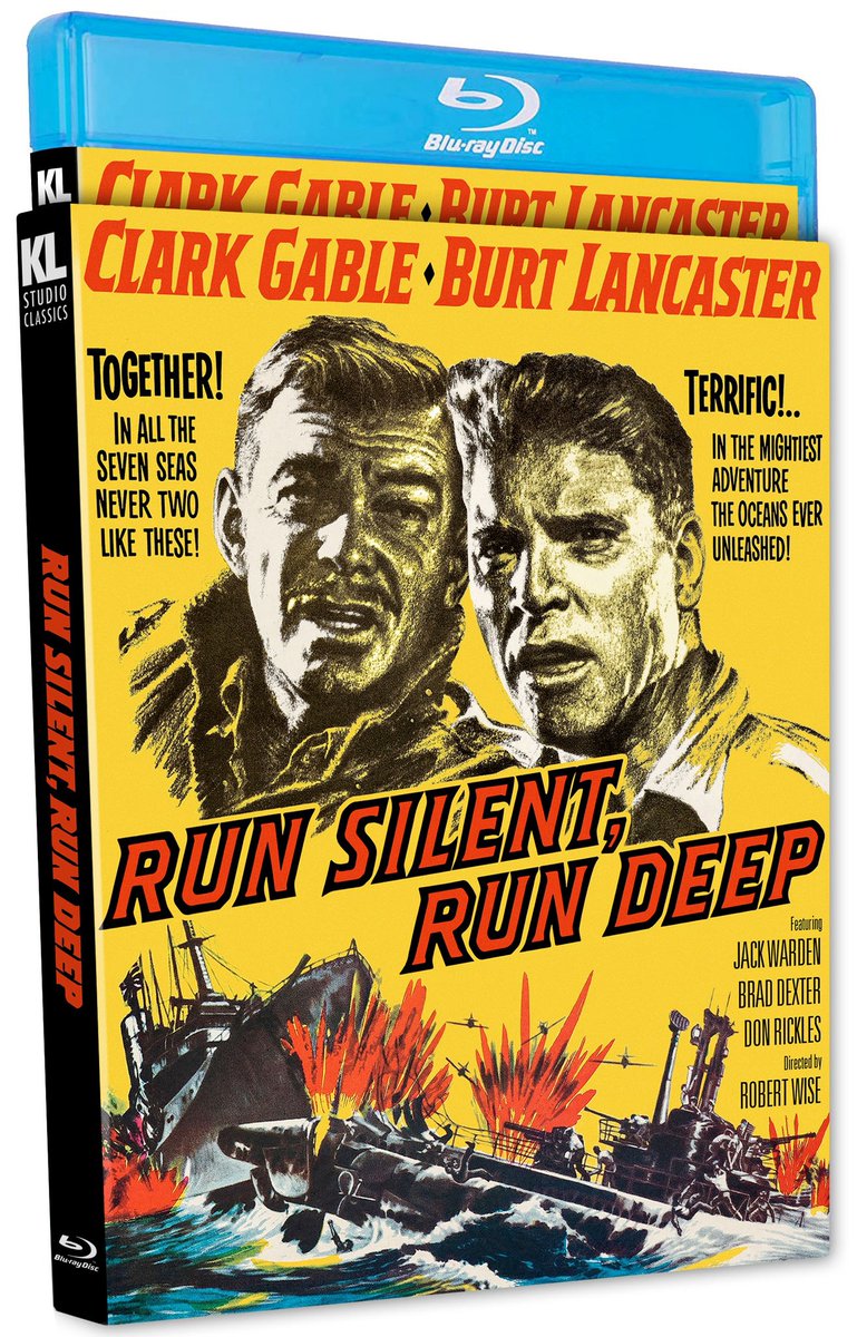 disc_connected's tweet photo. ***ANNOUNCEMENT***

Coming on January 16th on blu-ray from @kinolorber: #RunSilentRunDeep (1958)!

• NEW Audio Commentary by Filmmaker/Historian Steve Mitchell and Combat Films: American Realism Author Steven Jay Rubin
• Theatrical Trailer
• Limited Edition O-Card Slipcase https://t.co/AI5JvebFen
