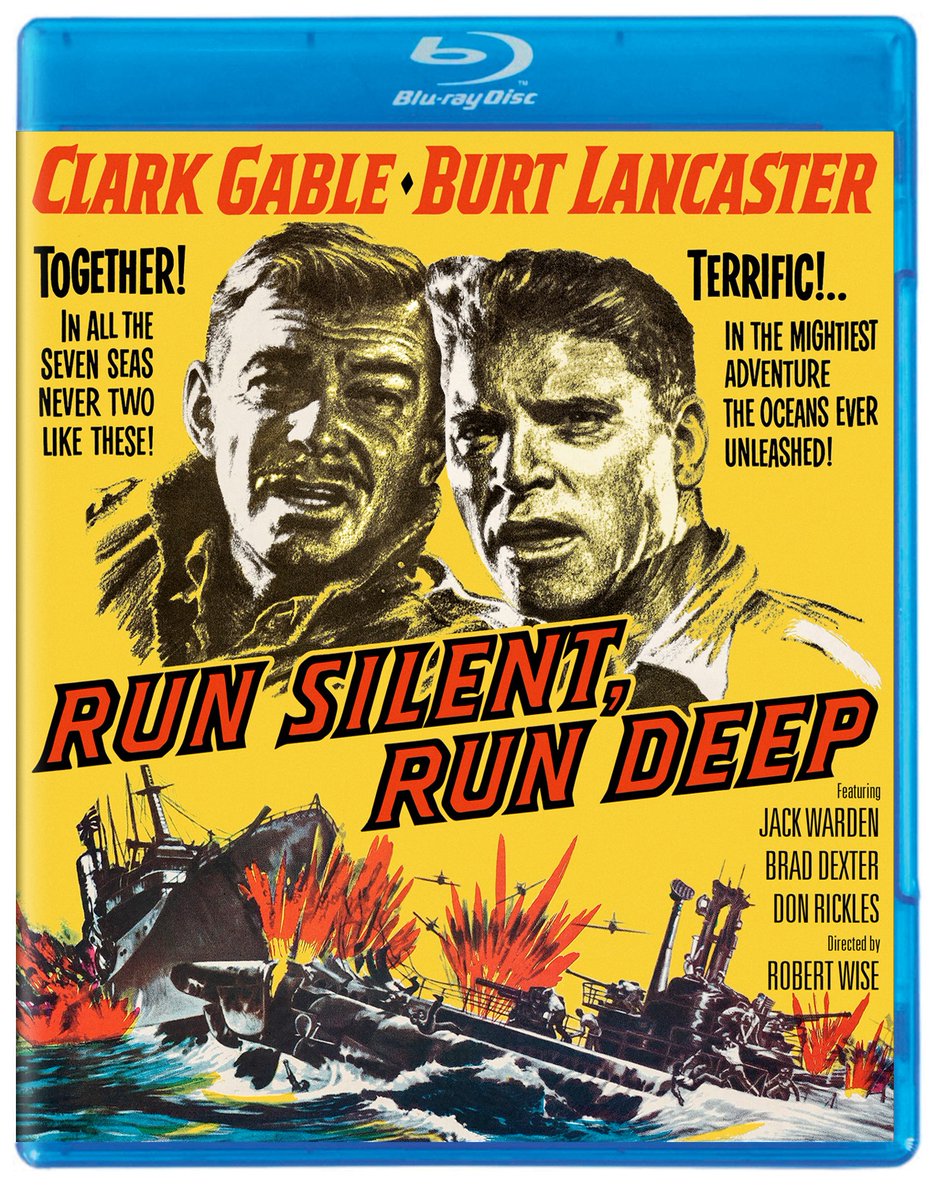 disc_connected's tweet photo. ***ANNOUNCEMENT***

Coming on January 16th on blu-ray from @kinolorber: #RunSilentRunDeep (1958)!

• NEW Audio Commentary by Filmmaker/Historian Steve Mitchell and Combat Films: American Realism Author Steven Jay Rubin
• Theatrical Trailer
• Limited Edition O-Card Slipcase https://t.co/AI5JvebFen