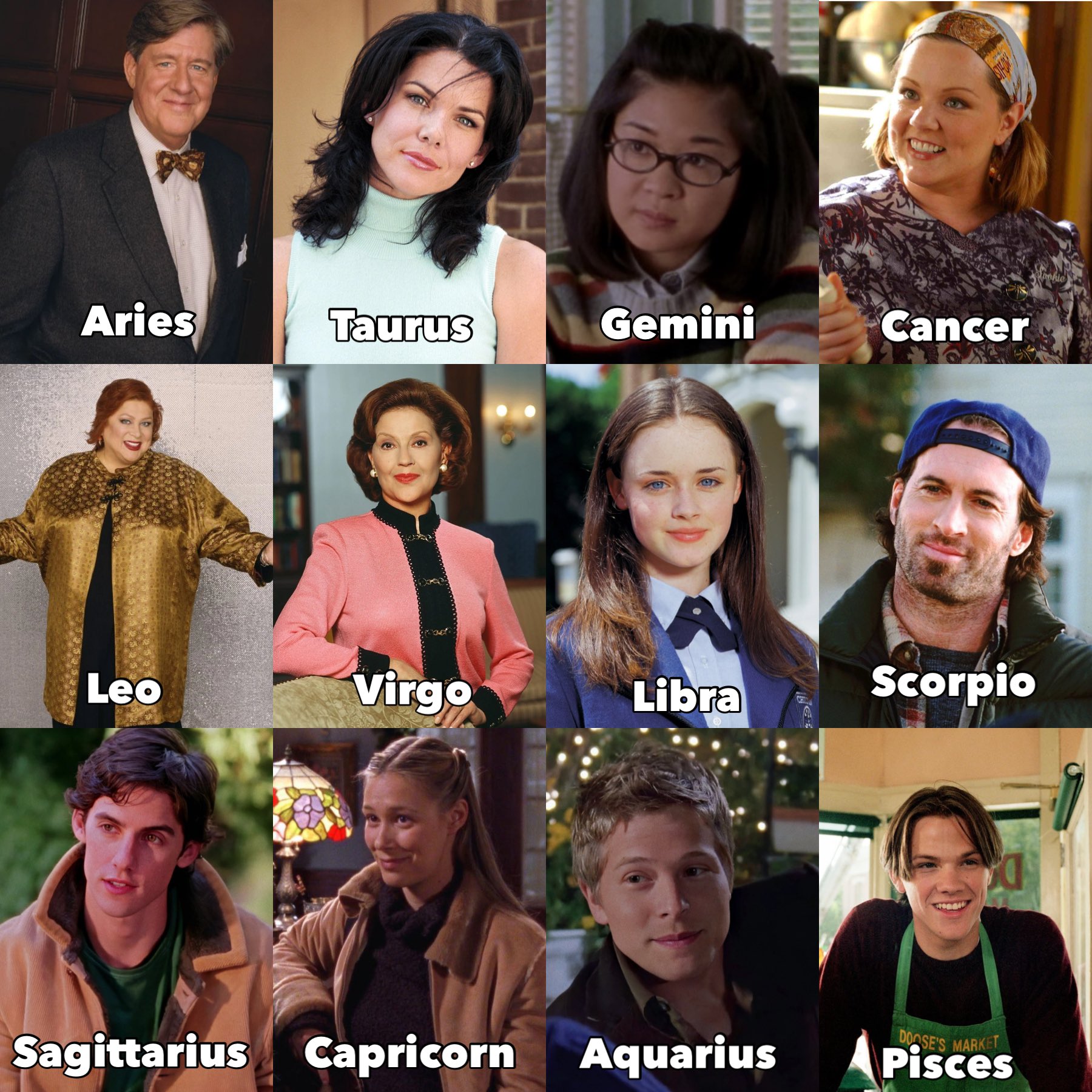 Gilmore girls zodiac signs 60 photos - Astrologytoyou.com