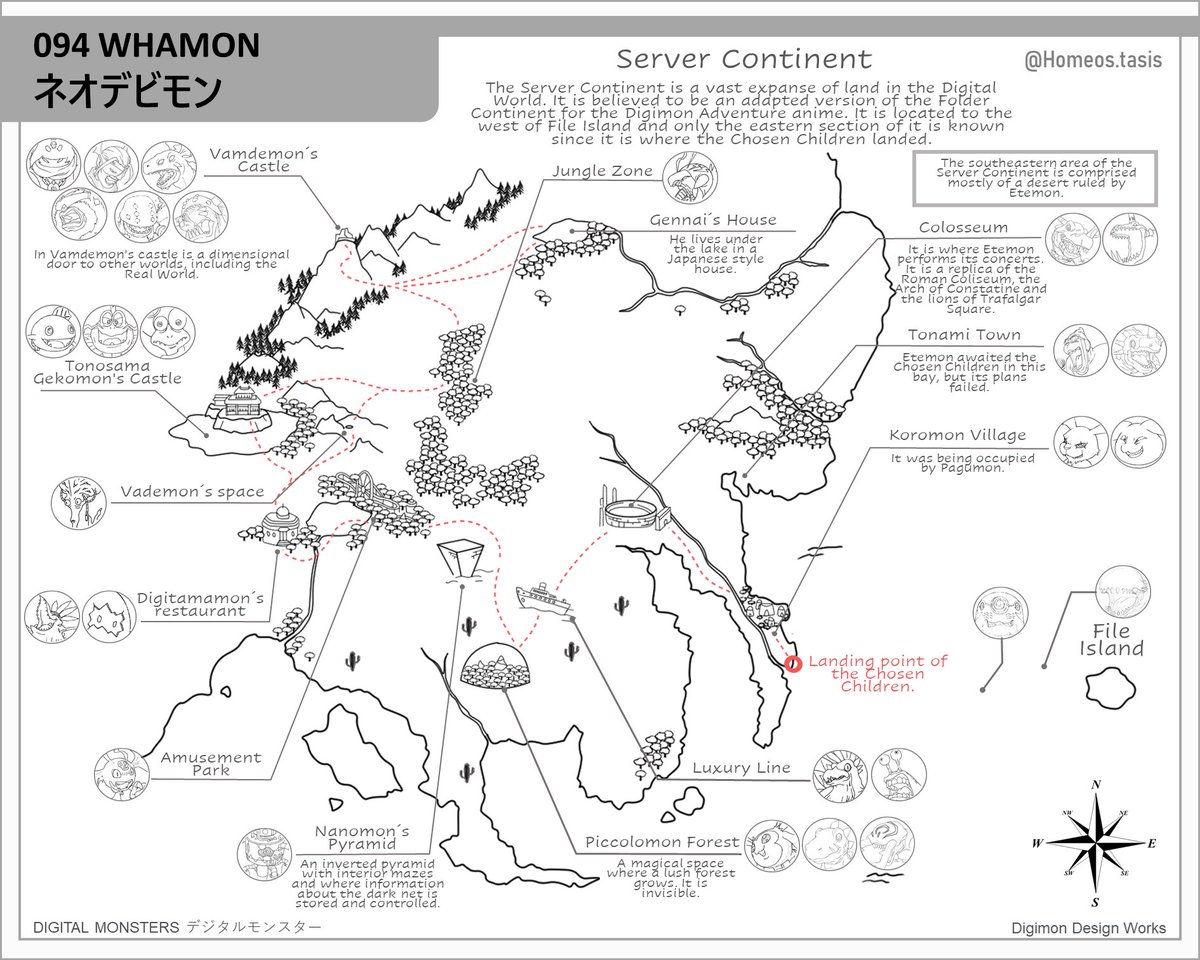 TasisHomeos's tweet photo. #094 WHAMON  🐳
---------------------------------  
#Lineart #Art #Settei #Anime #Otaku #Manga #デジモン #Artbook #Sketch #Draw #DigimonAdventure #Ocean #TCG #Whale #Animal #Nature #Whamon https://t.co/Va1kJs69Nk