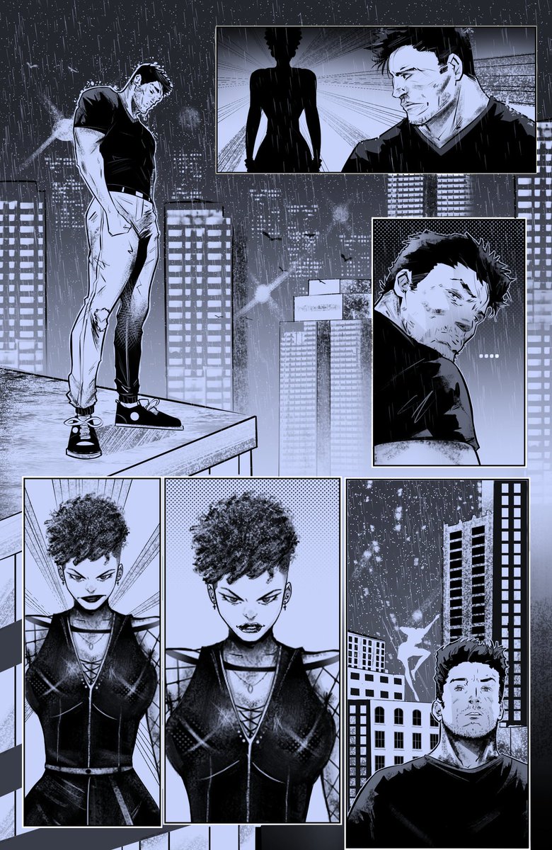 Animeguy9I's tweet photo. I guess I should introduce myself
I'm Cross and I draw comics, Pinups and anything else
This are some pages from the comic project "she was a girl named Shelby"
I'll try to be more consistent on here #artist #comics #ComicArt #comicbook #indiecomics #commissionsopen #DCU #Marvel https://t.co/f6mL5VWUlX