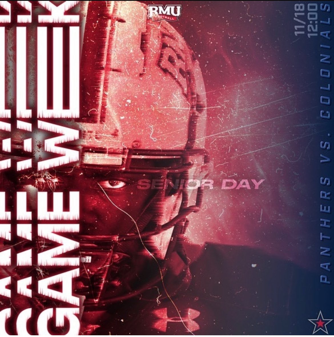 Thanks to @coachtyler34 for the invite to RMU’s game against Eastern Illinois!🔵🔴 Can’t wait to be there! #LetsGoBobbyMo @CoachMakrinos @FlashTanski @rmurecruitsfb @LaSalleFball