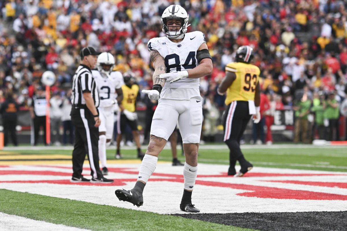 Penn State football captain Theo Johnson opened up to the media on Tuesday explaining how the Nittany Lions are dealing with the adversity of the firing of Mike Yurcich. #WeAre

✍️: <a href="/BasicBluesPod/">The Basic Blues Podcast</a> 

STORY: basicbluesnation.com/penn-state-foo…