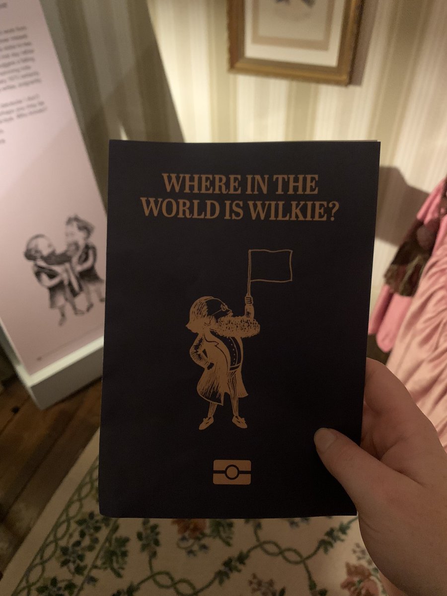 A wonderful evening at the opening of <a href="/DickensMuseum/">Dickens Museum</a>’s new special exhib! Mutual Friends: The Adventures of Charles Dickens and Wilkie Collins is now open! Pics feat one of the exhibition masterminds <a href="/MarthaClewlow/">Martha Clewlow</a> &amp; Wilkie’s passport for the children’s(?) interactive trail 🌎
