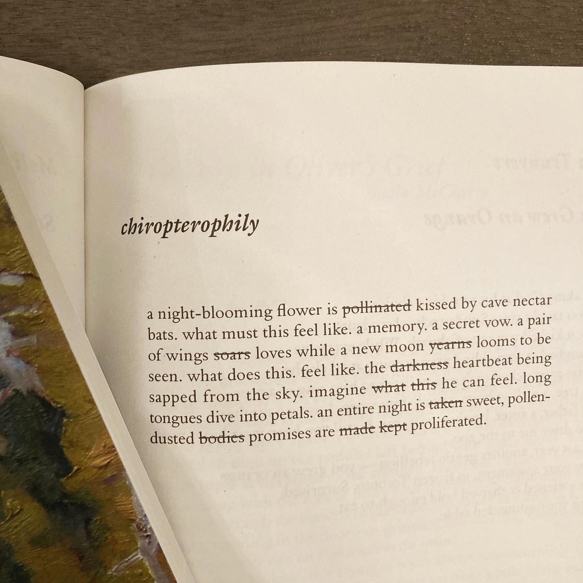 Two new poems in @TheFiddlehd: “ornithophily” and “chiropterophily” (pollination by birds and bats, respectively) 🪶🦇🪶🦇 My first time appearing in an Atlantic Canadian publication. Thanks, Fiddlehead!