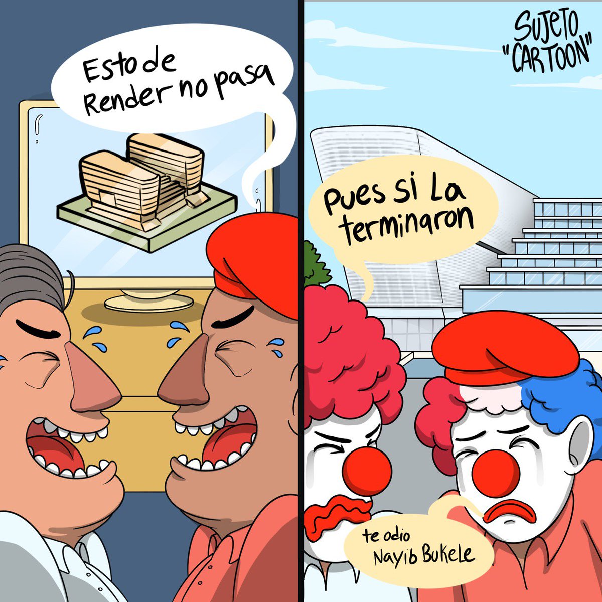 CartoonSujeto's tweet photo. Quedaron como payasos... como siempre 🤣🤣🤡 https://t.co/2uWhwudgfj