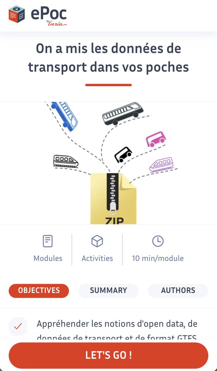SrzArthur's tweet photo. Je recommande vivement à la communauté éducative  et au @reseau_canope   l'utilisation de l'éditeur de formation sur mobile  epoc, créé par l'
@InriaLearnLab
Points magiques ✨ : - l'interface est très intuitive (construction d'arborescence) - le rendu sur téléphone très design https://t.co/LeGomjnyYk
