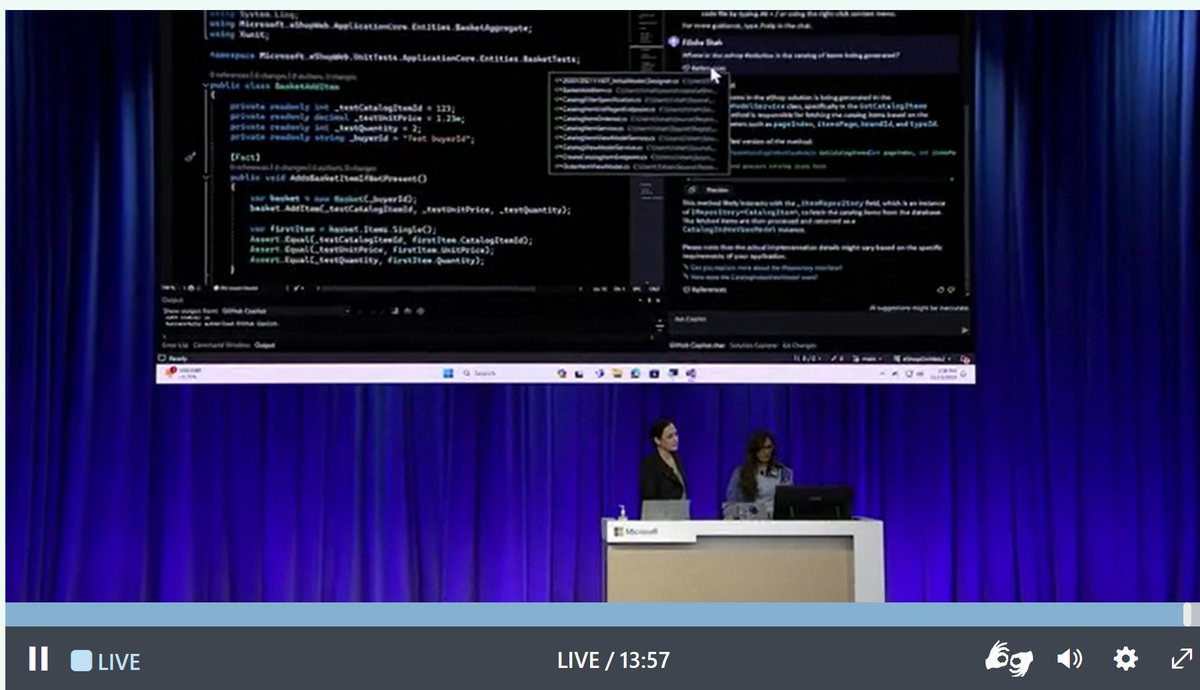GitHub Copilot Chat <a href="/MS_Ignite/">Microsoft Ignite</a>  awesomeness shared by <a href="/FilishaShah/">Filisha Shah</a> 🤩🚀 #MSIgnite