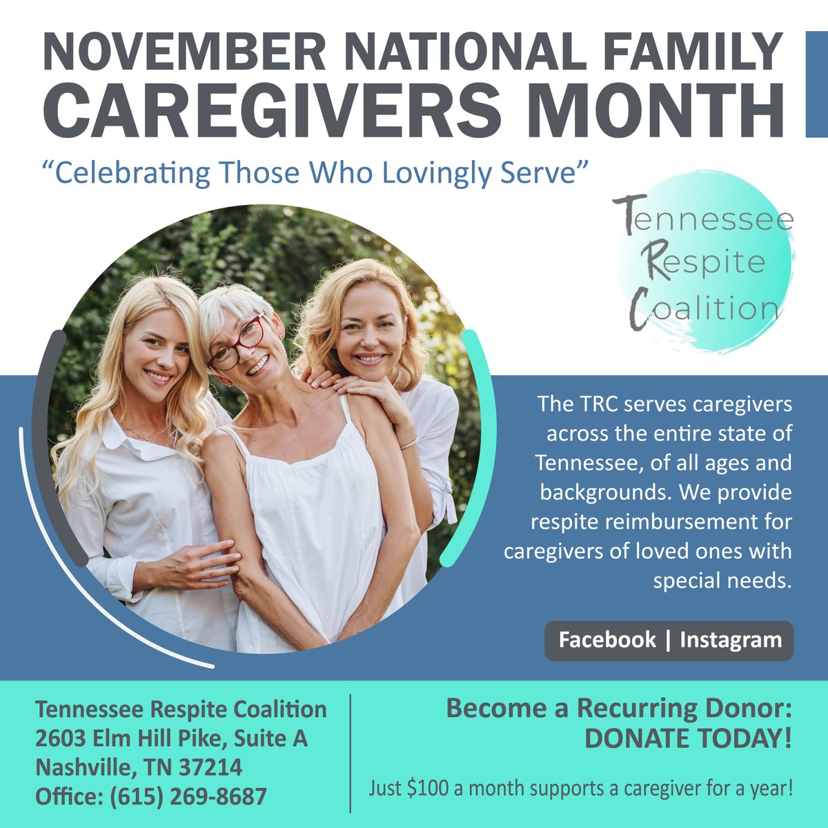 There's no denying it. The systems in place to support caregivers are often times nonexistent. We can’t do this work without caregiver champions like you. DONATE NOW! Learn more at : tnrespite.org 
#caregiving #care #healthcare #health #respite #seniorcare #elderlycare