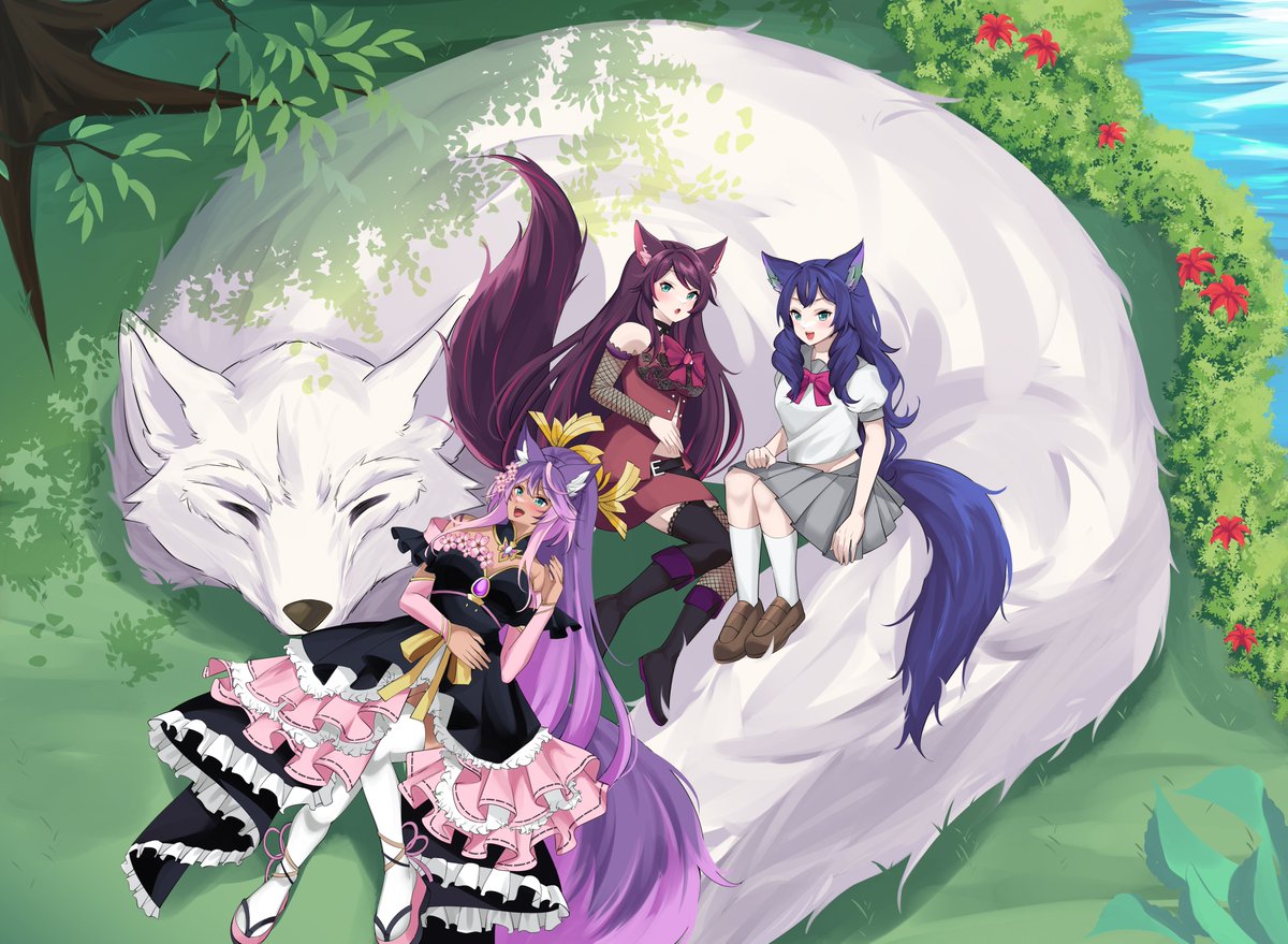When sickness makes one forget how fast days can pass. Thank goodness its almost gone ><

I recently got some art with some friends :3

Artwork by <a href="/alte_27/">alte27</a> ((I love working with this artist))