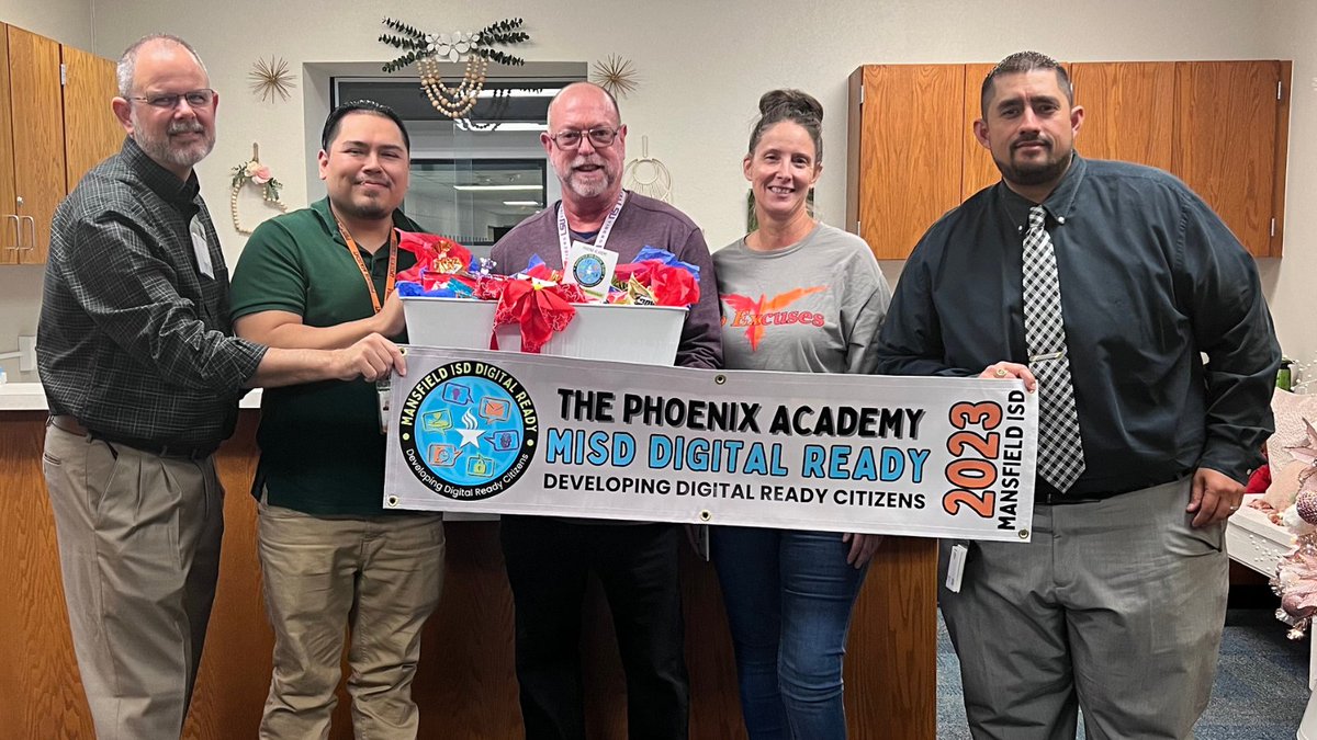 MISDDLTeam's tweet photo. 🌟A massive shout-out to our two @mansfieldisd high schools for achieving an outstanding 80% staff completion in Digital Citizenship! 🎉👏 Your dedication is propelling us towards #MISDDigitalReady excellence! 🚀💻 Keep empowering our students for success in the digital era! https://t.co/AMMVd2Q4EA