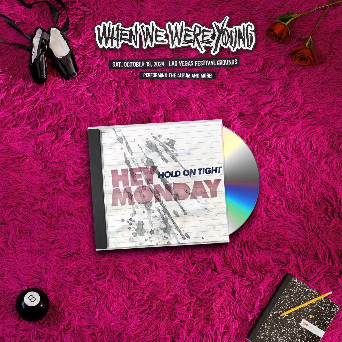 We’re coming home! Hey Monday are playing “Hold On Tight” in its entirety at the EPIC <a href="/WWWYFest/">When We Were Young</a>  2024!!! Get your dunks and vests ready!!