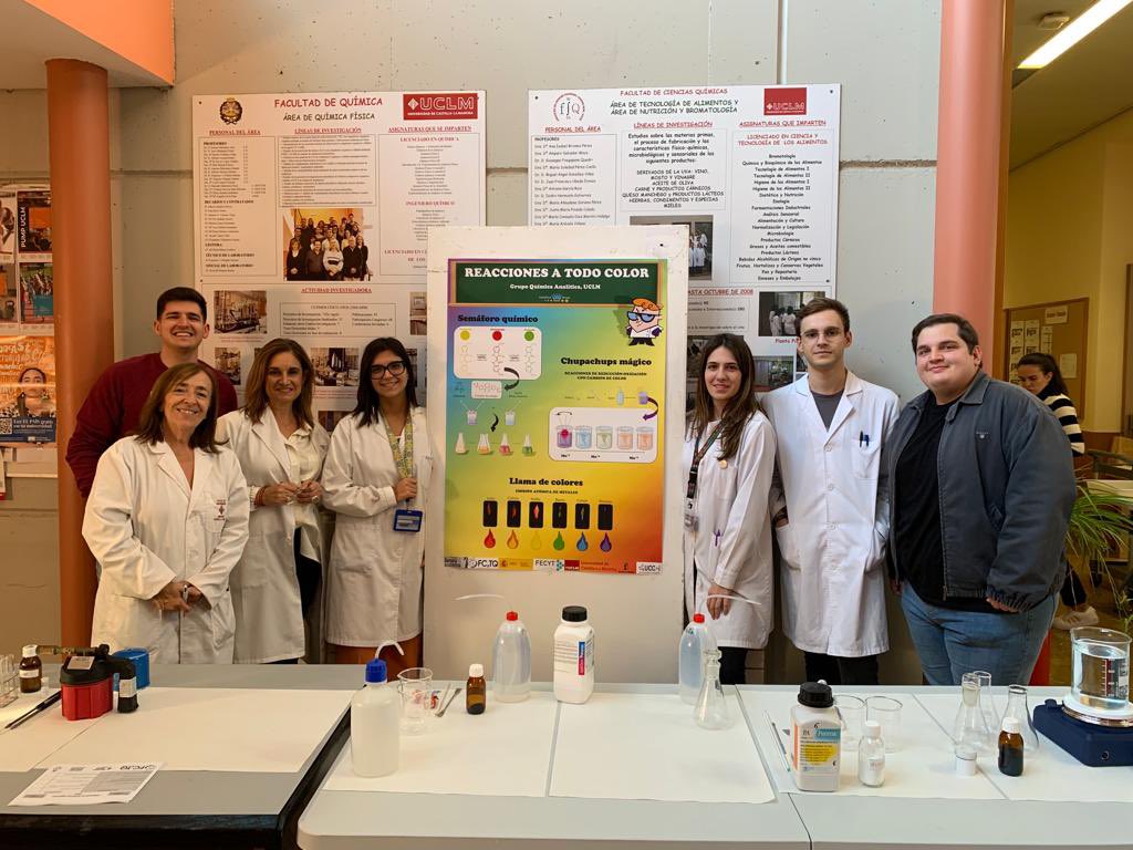 Dia de San Alberto Magno. Jornada de puertas abiertas en nuestra facultad @FCTQ_uclm @uclm_es @analyticalchemistry research group