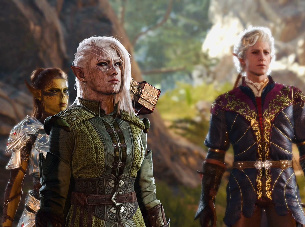 Haven’t posted anything in a while. Been really busy with work and other stuff but I still put in some time for Baldurs Gate. That’s all I’ve really been playing. Here’s my warlock Kalluna. She’s the first character that’s gotten the farthest in the campaign.