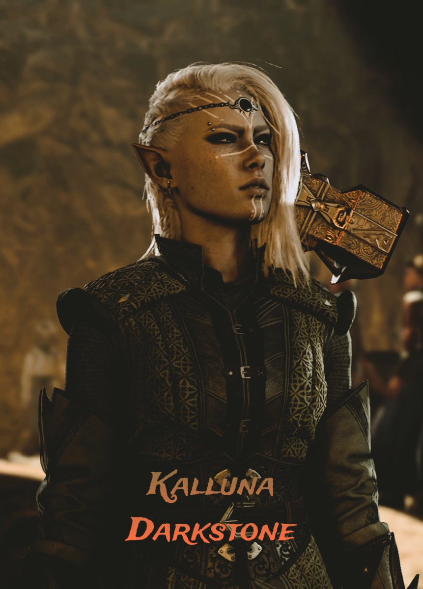 Skinister's tweet photo. Haven’t posted anything in a while. Been really busy with work and other stuff but I still put in some time for Baldurs Gate. That’s all I’ve really been playing. Here’s my warlock Kalluna. She’s the first character that’s gotten the farthest in the campaign. https://t.co/AukAHVoCHE
