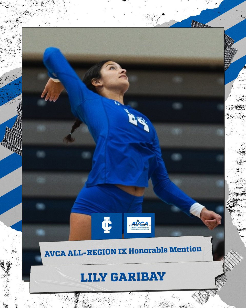 icvolleyball's tweet image. Congratulations to Jr, Outside Hitter, Lily Garibay for being named to the AVCA All-Region IX selections 🎉
#avca #ncaad3 #icvb