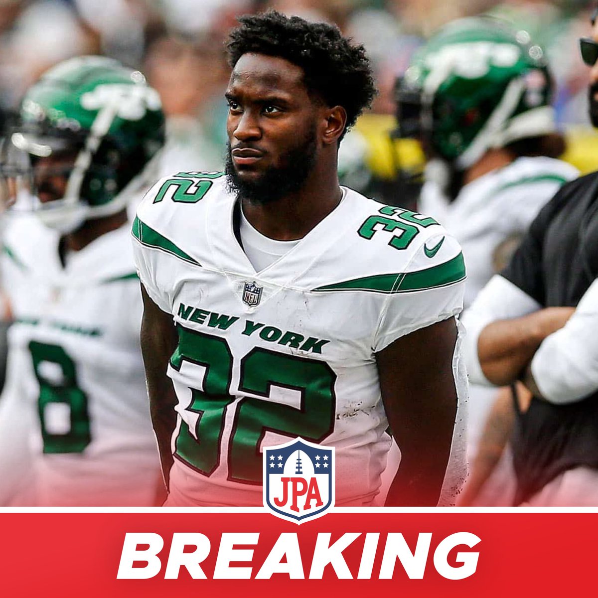jasrifootball's tweet photo. 𝗕𝗥𝗘𝗔𝗞𝗜𝗡𝗚: The #Cardinals are signing former #Jets runningback Michael Carter. https://t.co/IOh8Ic6OAF