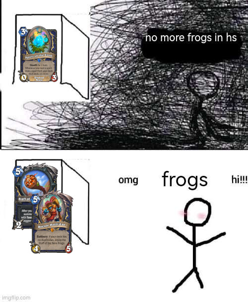 pov: you are a shaman players and you like frogs