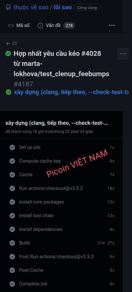 Huythong220786's tweet photo. ⚡
Tất cả các bài kiểm tra (Tests) đ���u vượt qua thành công!🍀🍀🍀
Pi thủ giờ chỉ việc ngồi rung đùi vuốt râu thưởng trăng ngâm thơ bài #PiGCV314159 va Pi Open Mainnet 😍😍😍
Lên beer 🍻🍻🍻 không say không về
😍😂😂
#ProtocolV20
#Stellar
#PiNetwork💜 https://t.co/0lkjJITtGZ