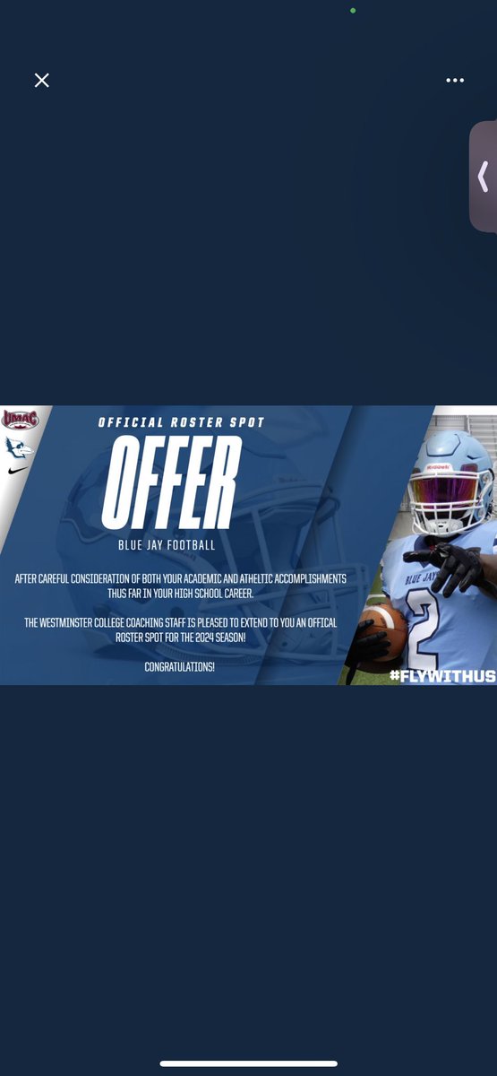 Sleepy_Brown5's tweet photo. #AGTG Beyond blessed to receive my first official offer from @ekern2 &amp; @WESTMOFB @JPRockMO @Coachb_e_z3 https://t.co/sSQeeX78Gl