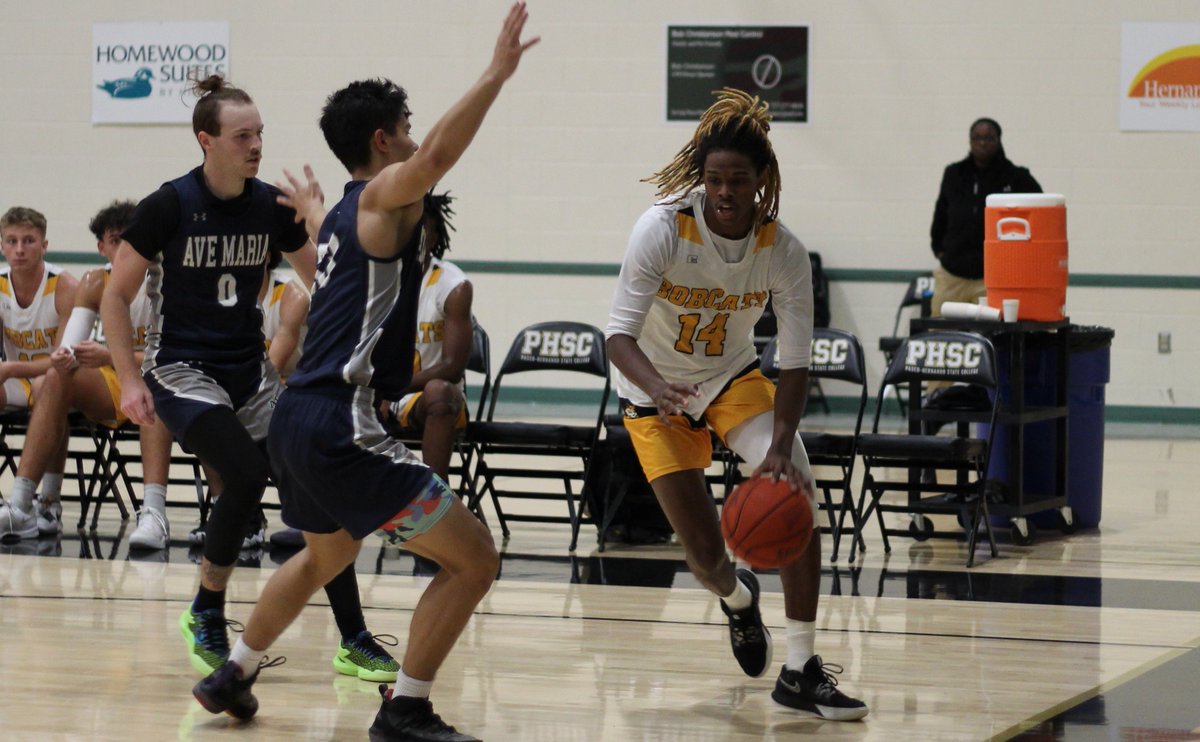 Bobcats notch first win of the season defeating Ave Maria University JV 87-83.  Back in action hosting Tallahassee Community College tomorrow night at 6pm.
