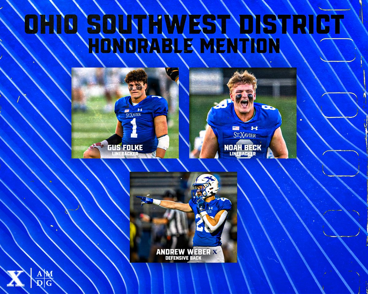 Congrats to these guys on making the Ohio Southwest District Honorable Mention‼️

#GoBombers | #AMDG