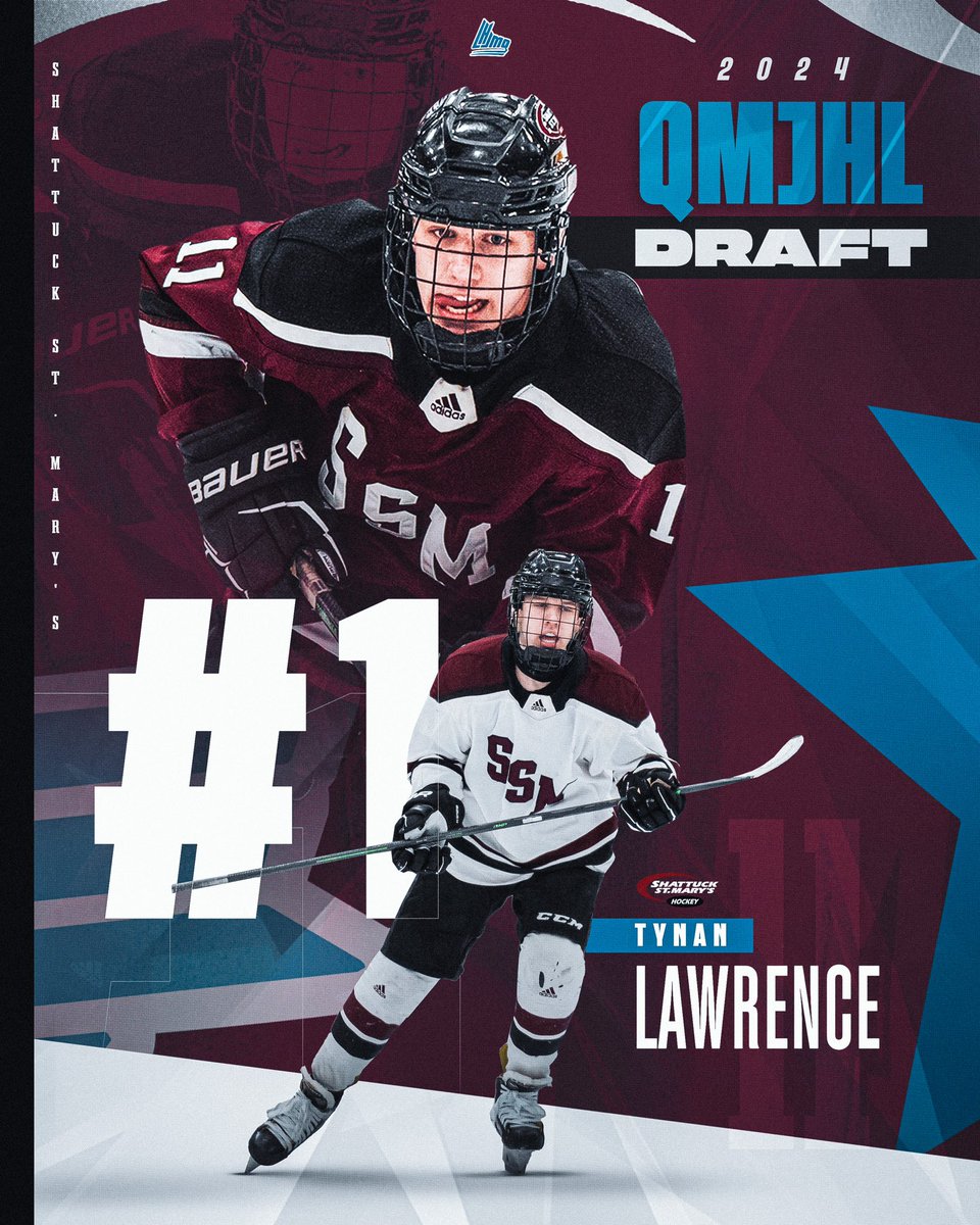 PuckPrepsEastCa's tweet photo. Tynan Lawrence debuts at #1 in our initial top-20 QMJHL Draft Rankings!

Lawrence has shown to be a triple offensive threat, demonstrating above-average ability with his feet, his hands and his mind.

Full top-20 Q Draft ranking plus scouting reports ➡️ https://t.co/cp0pMNr9xv https://t.co/kdTCbTizSi