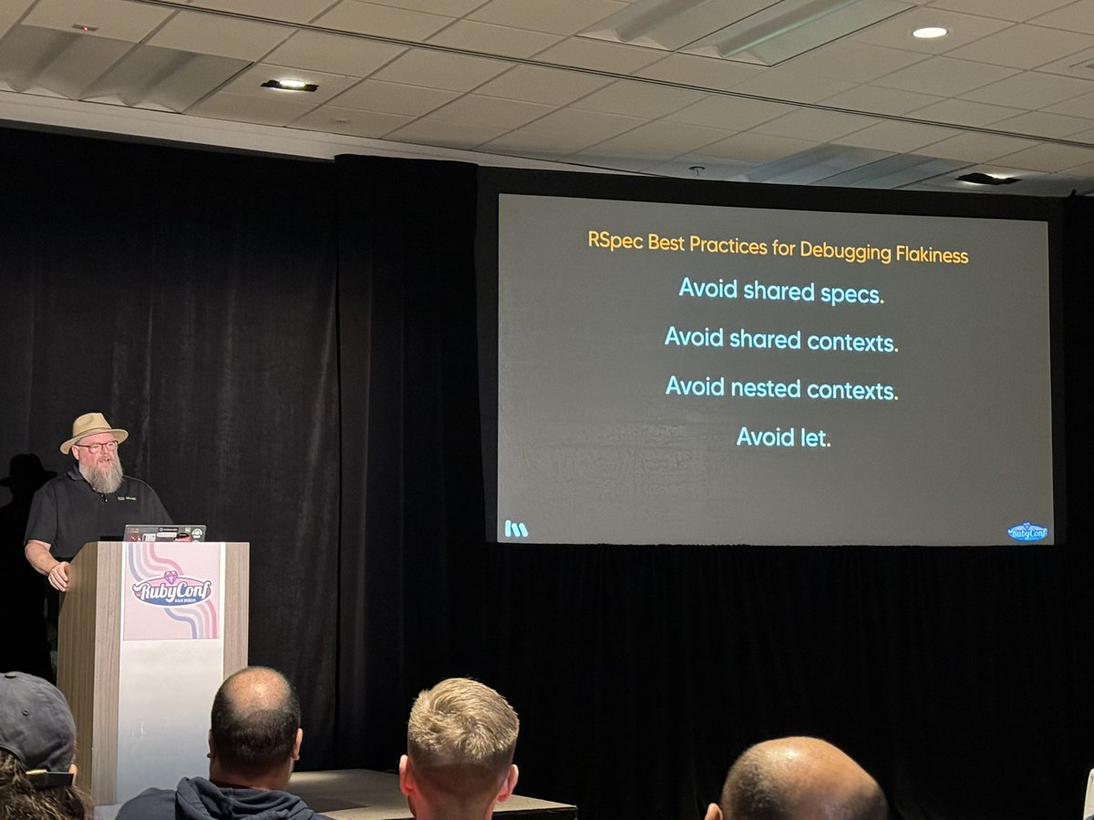 sergyenko's tweet image. #Hanami is the everything framework! And you can build from CLI to a chat bot using it - Tim Riley at #RubyConf