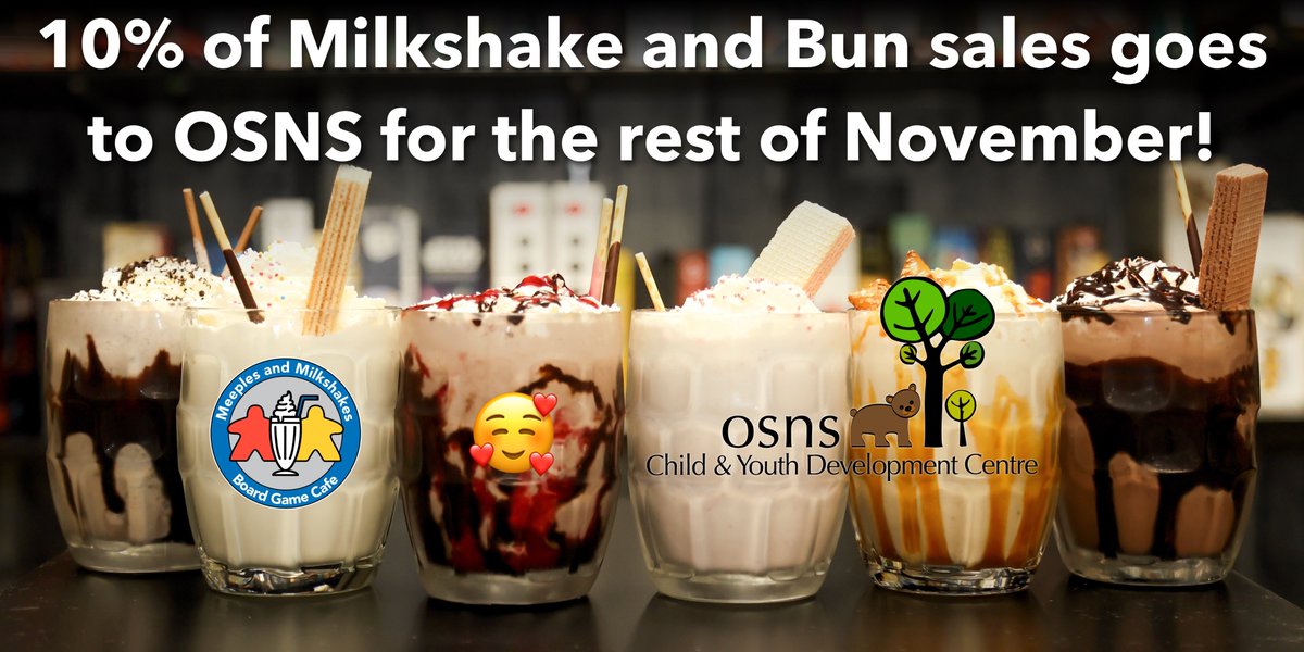 Meeples and Milkshakes Board Game Cafe tweet media