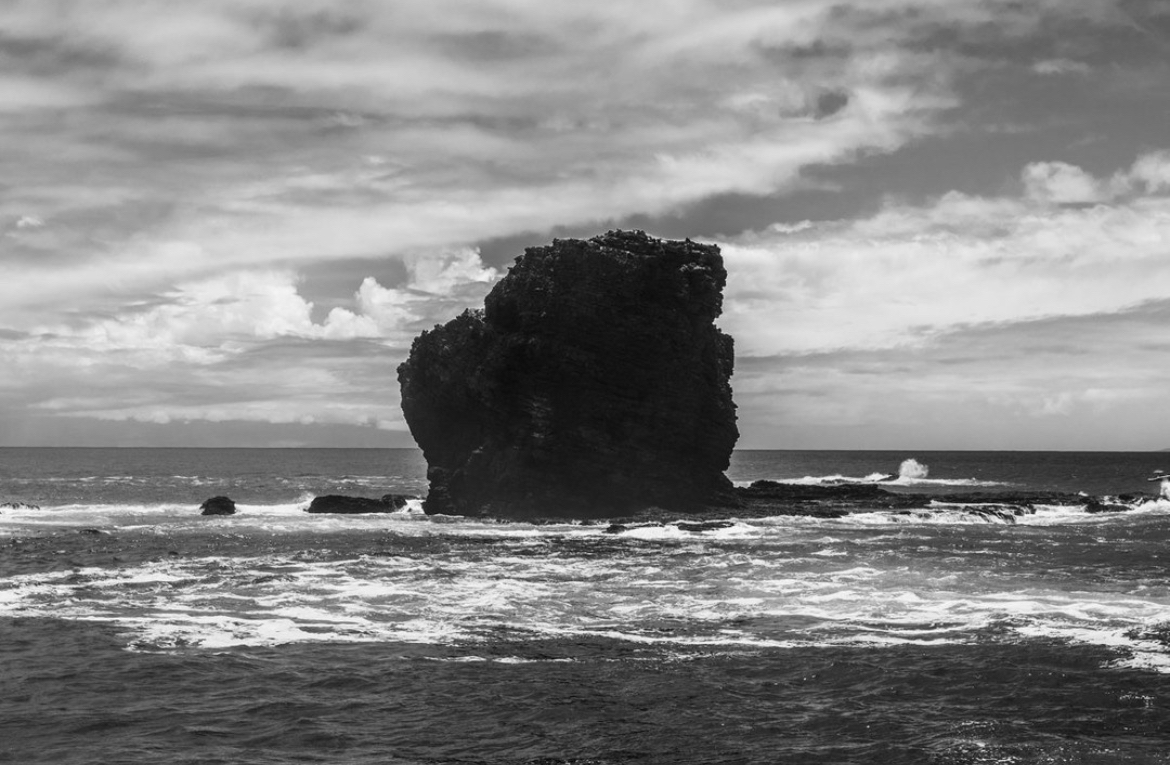 Photographed in Pu'upehe, Lāna'i at 6:11 AM