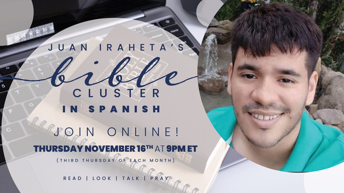 engagecontest's tweet photo. Engage Art’s first bilingual Ambassador
 
Juan is fluent in both Spanish and English, and every 3rd Thursday (this month - November 16th!) he invites both English and Spanish-speaking folks to read Scripture, look at some Scripture-inspired art, talk about it, and pray together. https://t.co/AS1PNssvVB