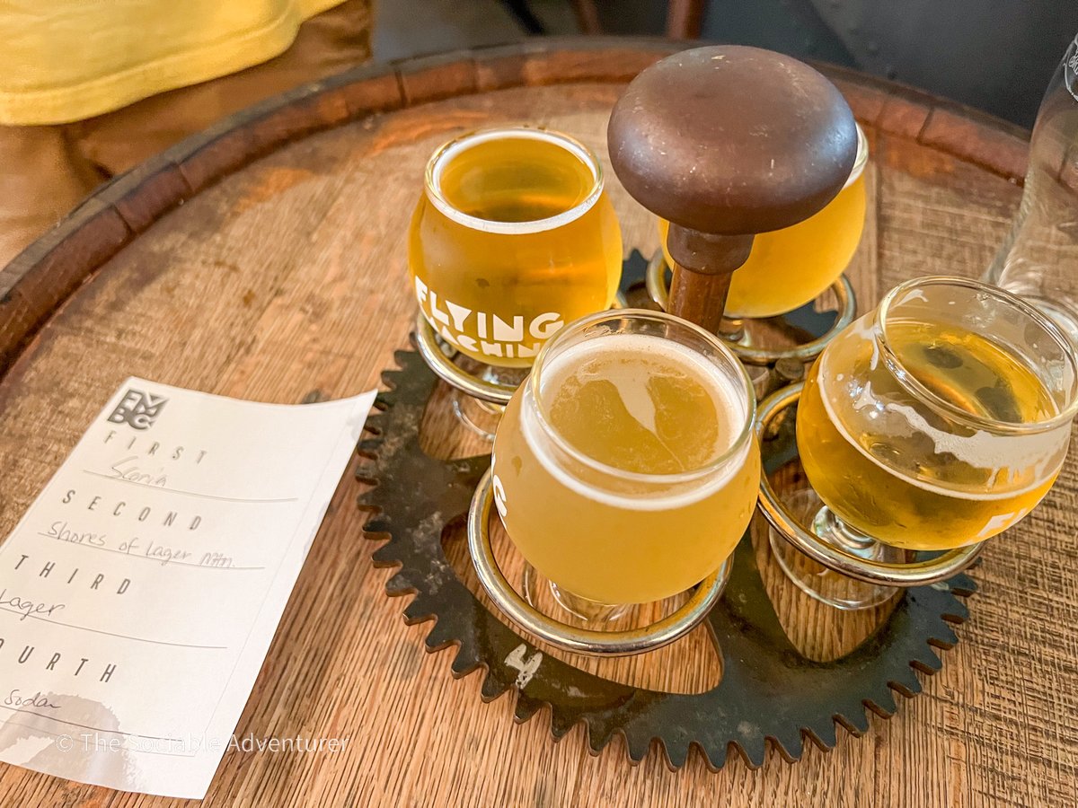 Flying Machine Brewing Company is a dynamic and innovative craft brewery that takes beer lovers on a soaring journey of flavor and creativity. #NewHanoverCounty #Wilmington #WilmingtonNC #WilmingtonBeerTrail #BeerTrail #NCBeerTrail #NCBeer #NCCraftBrewery #CraftBrewery #DrinkNC