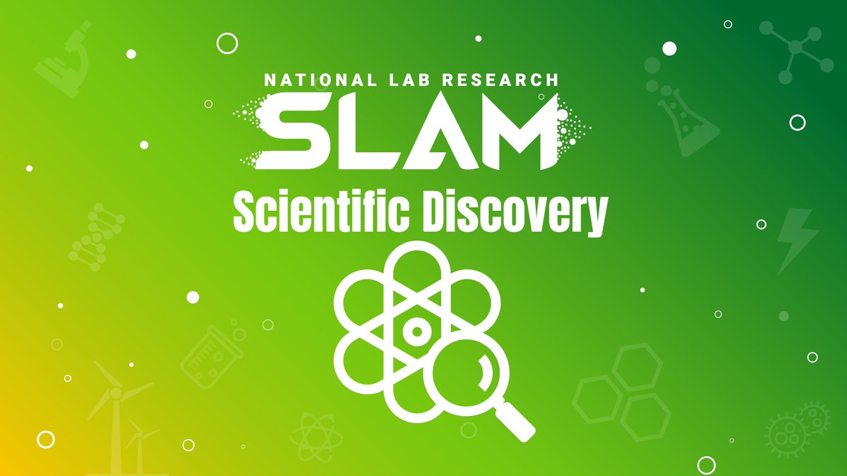 Livermore_Lab's tweet photo. The first round of finalists @JLab_News' Pierre Chatagnon, @SLAClab's Taran Driver, @Fermilab's Stefan Knirck, @LosAlamosNatLab's Theresa Kucinski and @BrookhavenLab's Daniel Marx in the Scientific Discovery category of #NLSLAM begin their presentations: https://t.co/TT0b1Tu2Ga https://t.co/SzyTxzMjVv